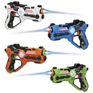 GPX LT458 Gen 2 Laser Tag 4 Blaster Set 🌻
